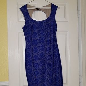 Metaphor Blue Dress